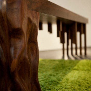 Création meubles d'art original en bois fabriqués à la main au Québec par Sylvie Laframboise 